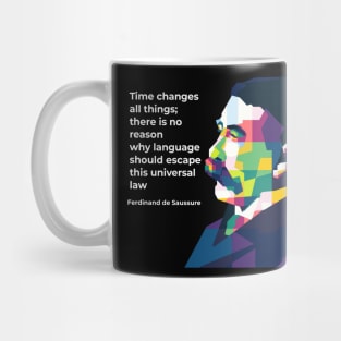 Ferdinand de Saussure Mug